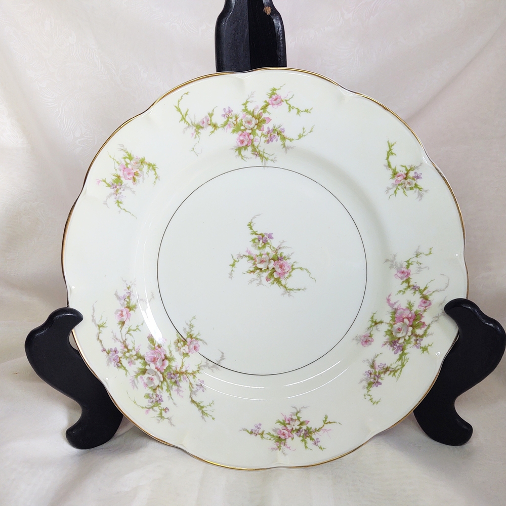 Elegant Vintage Rosalinde China Dinner Plates